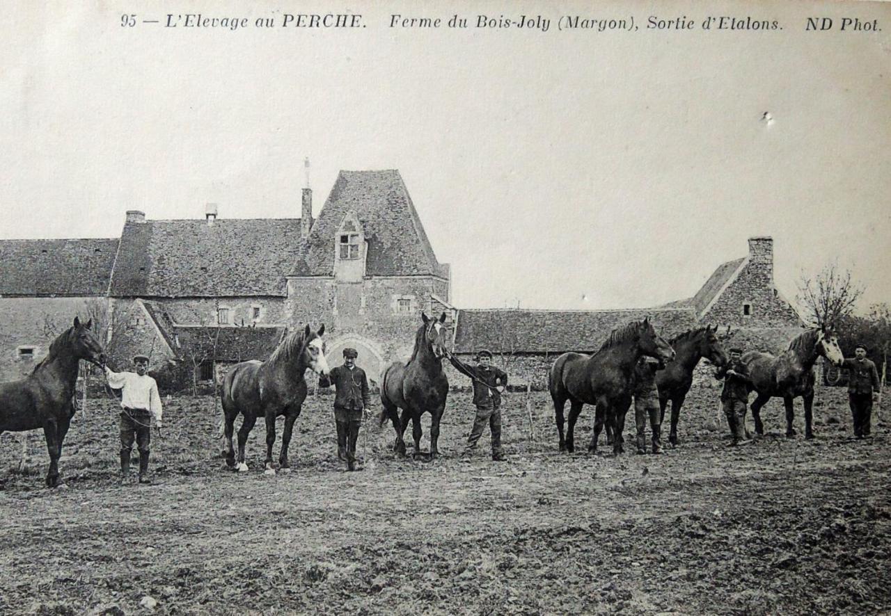 Manoir Du Bois Joly - Roulotte Vintage Pensionat Margon  Eksteriør billede